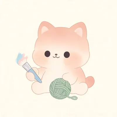 PowerPoint-Präsentation zum Thema Aquarellkatze