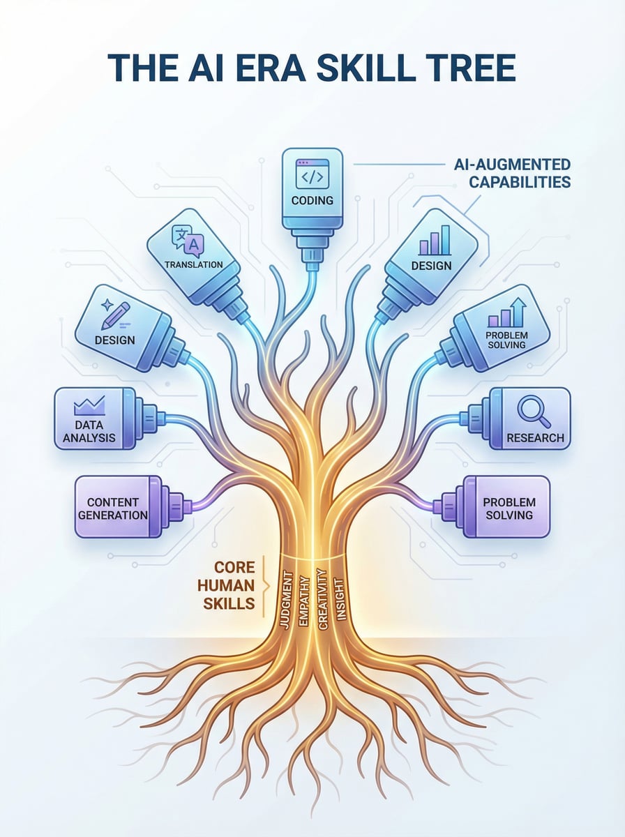 AI时代的技能树模型