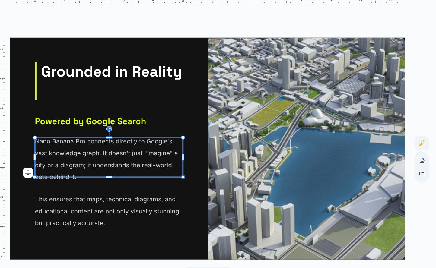 Google Slides Editing Interface