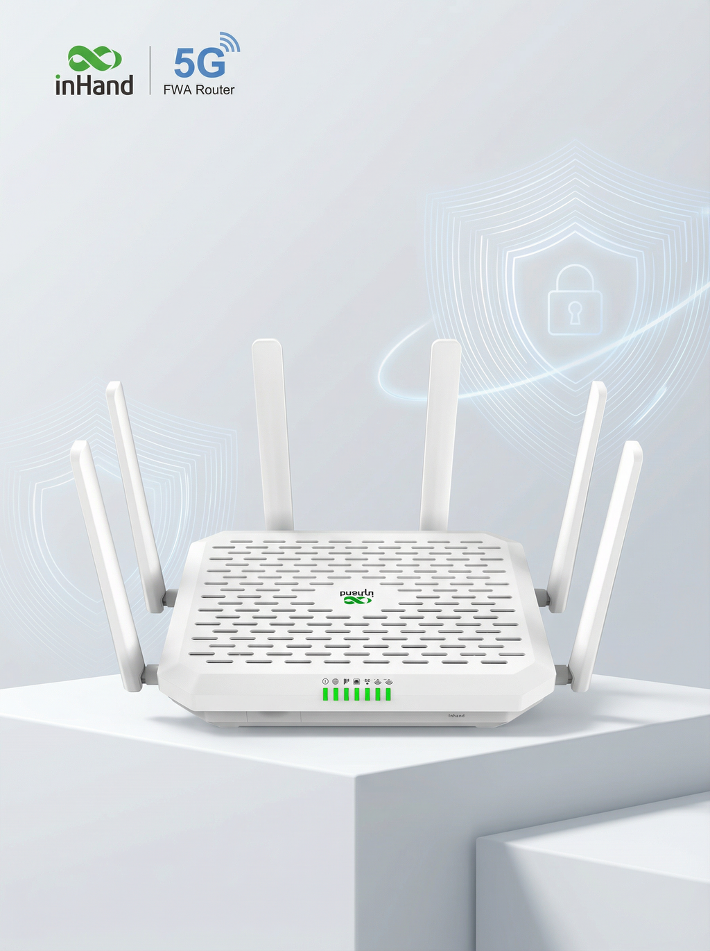InHand FWA12 5G Router with Wi-Fi 7 technology