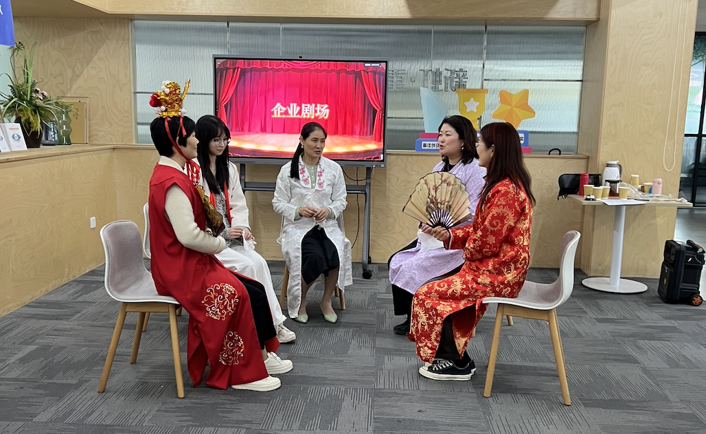 雅为企业剧场 企业戏剧培训现场