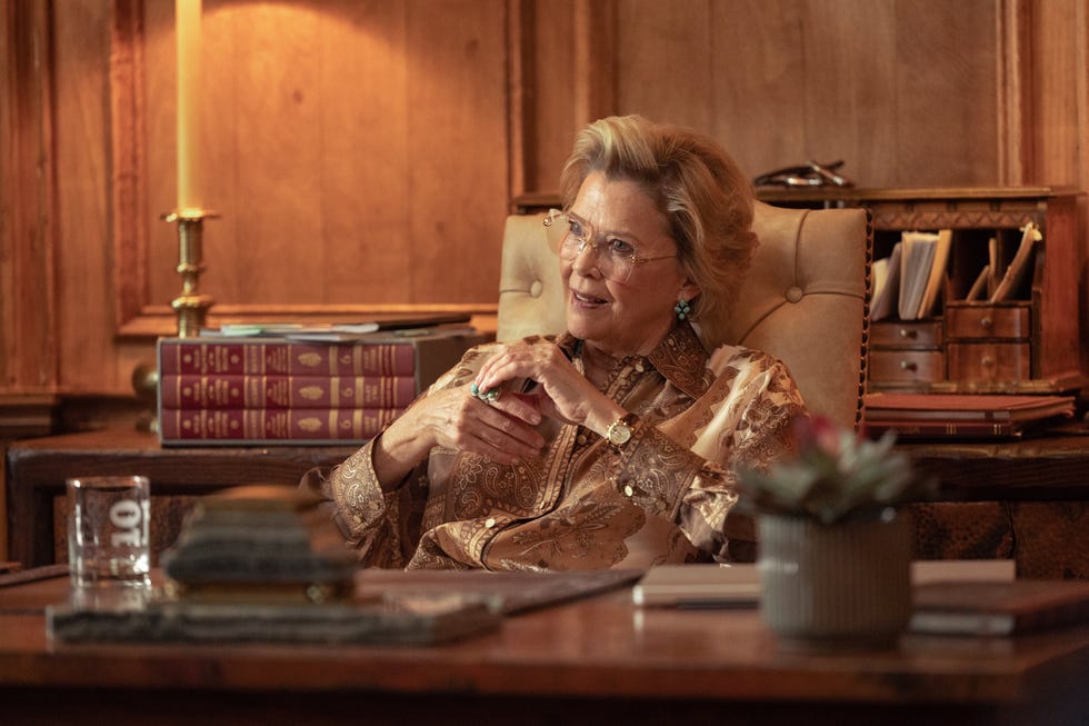 Annette Bening as Beulah Jackson in Dutton Ranch Episode 2