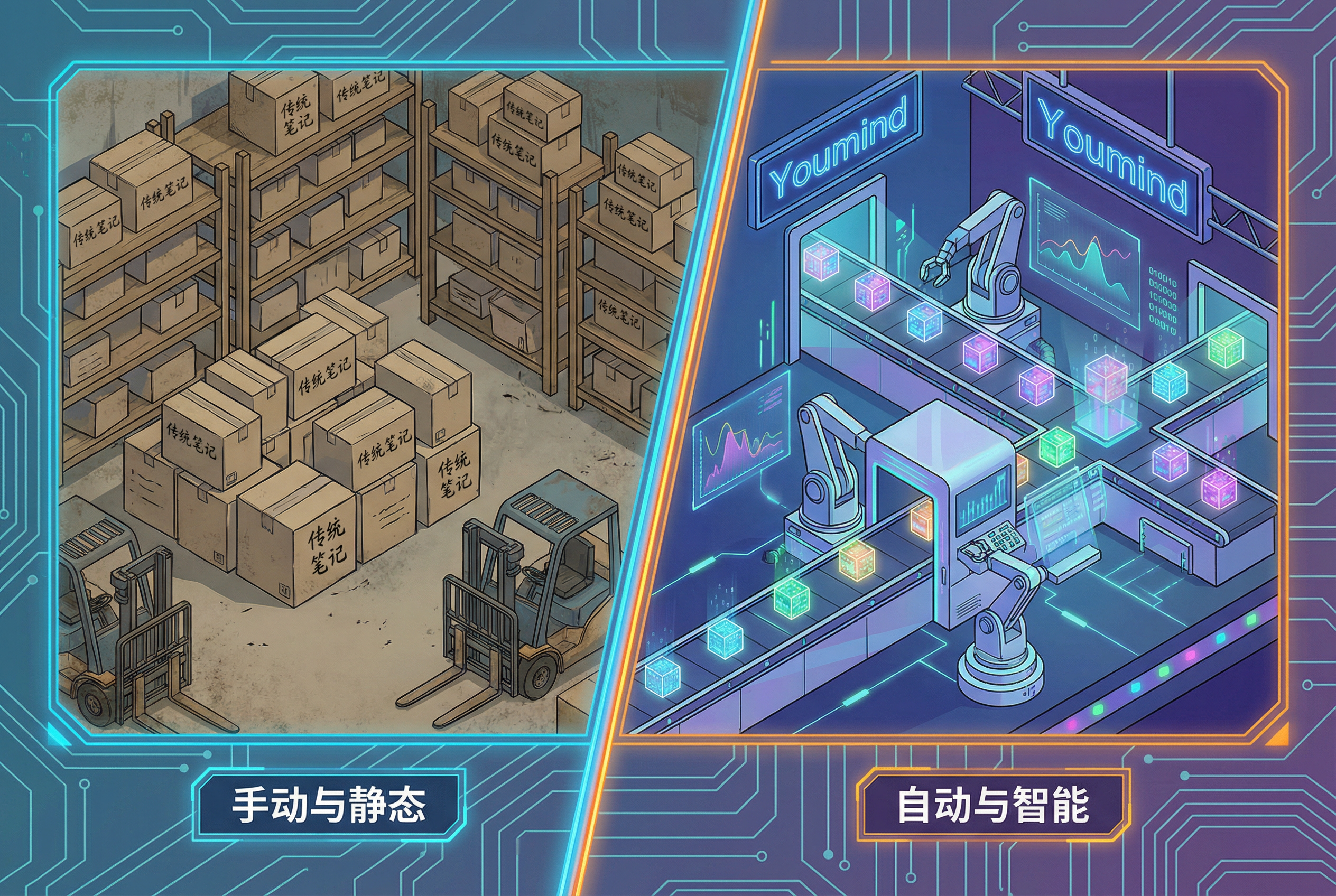 从仓库到加工厂