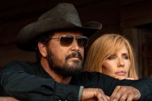Beth and Rip in Dutton Ranch Episode 1