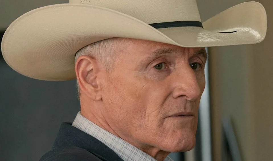 The visual contradiction: corporate precision meets Western iconography